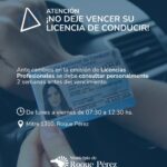 EL MUNICIPIO DE ROQUE PÉREZ RECUERDA LA IMPORTANCIA DE RENOVAR A TIEMPO LA LICENCIA DE CONDUCIR