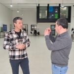 El intendente Maximiliano Sciaini visitó la Universidad Nacional de Hurlingham