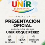 UNIR ROQUE PÉREZ REALIZA SU PRESENTACIÓN OFICIAL