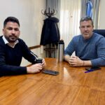 Sciaini recibió al nuevo gerente del Banco Provincia