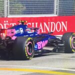 F1: Colapinto tuvo problemas en su auto y debió abandonar cuando estaba 12do.