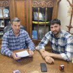 ROQUE PÉREZ: SE FIRMÓ EL CONTRATO PARA LA CONSTRUCCIÓN DE LA PLAZA FRENTE A LA TERMINAL DE ÓMNIBUS Y LA ILUMINACIÓN DE LA BICISENDA